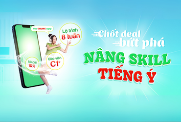 Ghi danh khoá tiếng Ý Online tại Phuong Nam Education, nhận ngay loạt ưu đãi hời